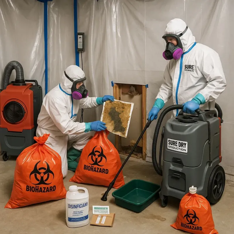 Contaminated Water Handling Protocols process in Saint Lawrence, PA
