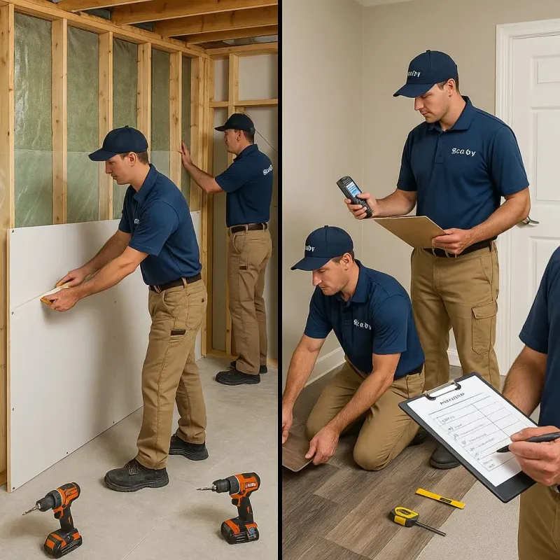Repairs and Reconstruction process in Saint Lawrence, PA